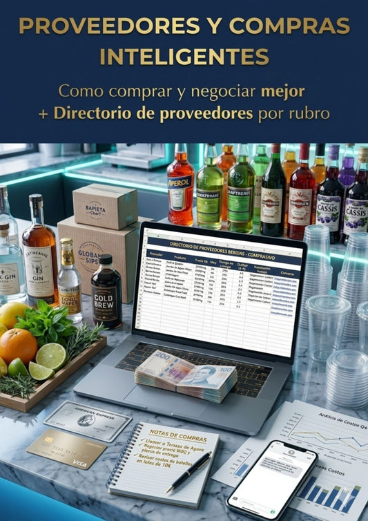 Proveedores y guía de compras